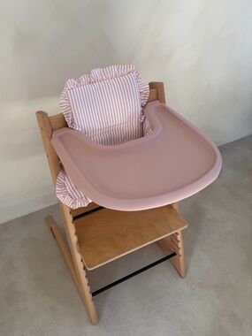 Grey Fox Designs Ballerina Pink Coverall  Placemat for Stokke Tripp Trapp Chair